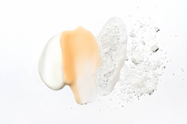 Different skin care products on a table