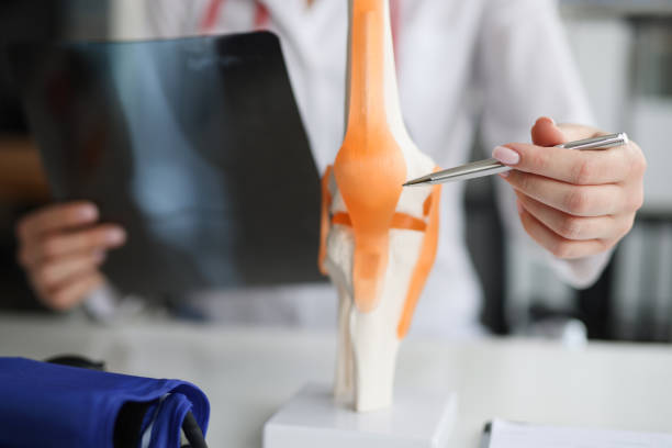 Doctor discussing joint pain