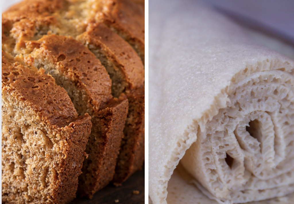 injera bread vs. regular bread