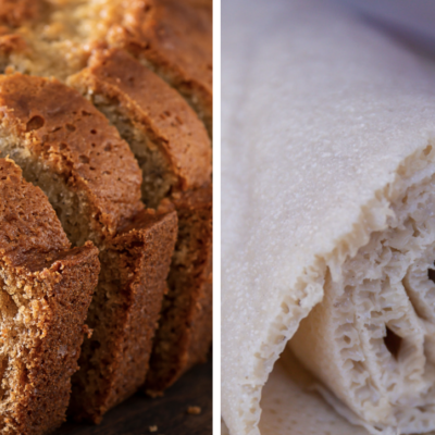 injera bread vs. regular bread