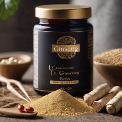 Intake ginseng through supplements, powder, root