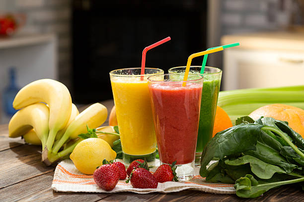 The concept of weight loss through juice cleanse