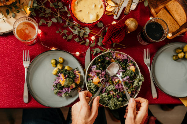 putting just the right amount of food on the plate