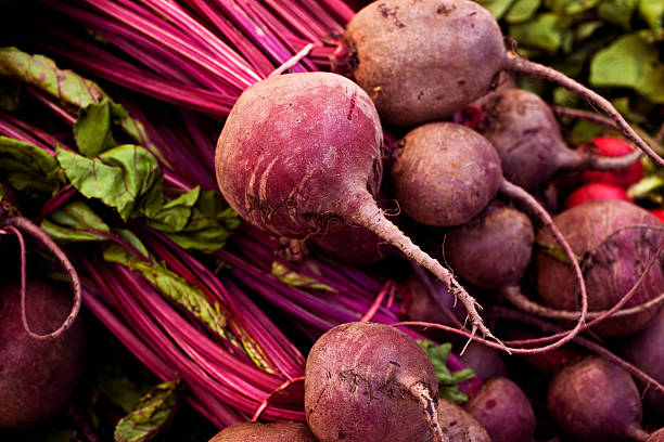 Beets, which have a bright color and a sour taste, are great for cleaning out the liver.