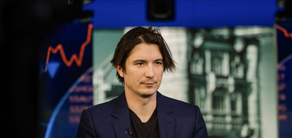 Vlad Tenev, CEO of Robinhood, working out