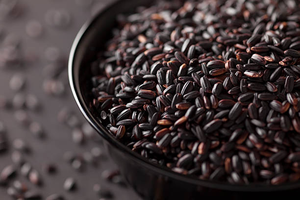 one of the types of healthy rice: black Rice - The Superfood of Grains