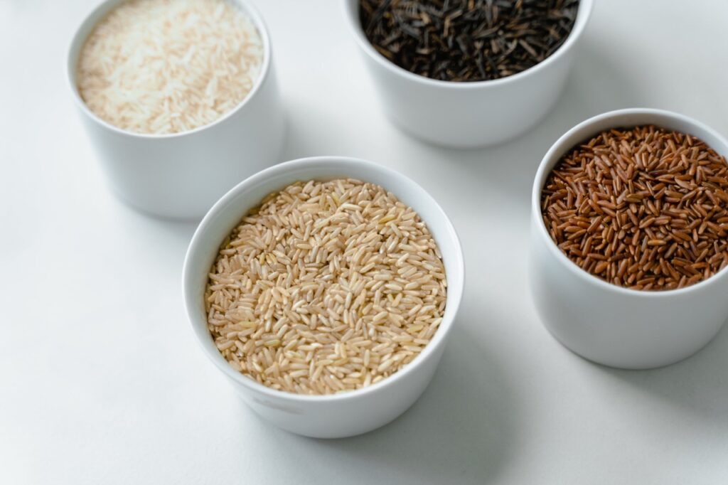types of healthy rice