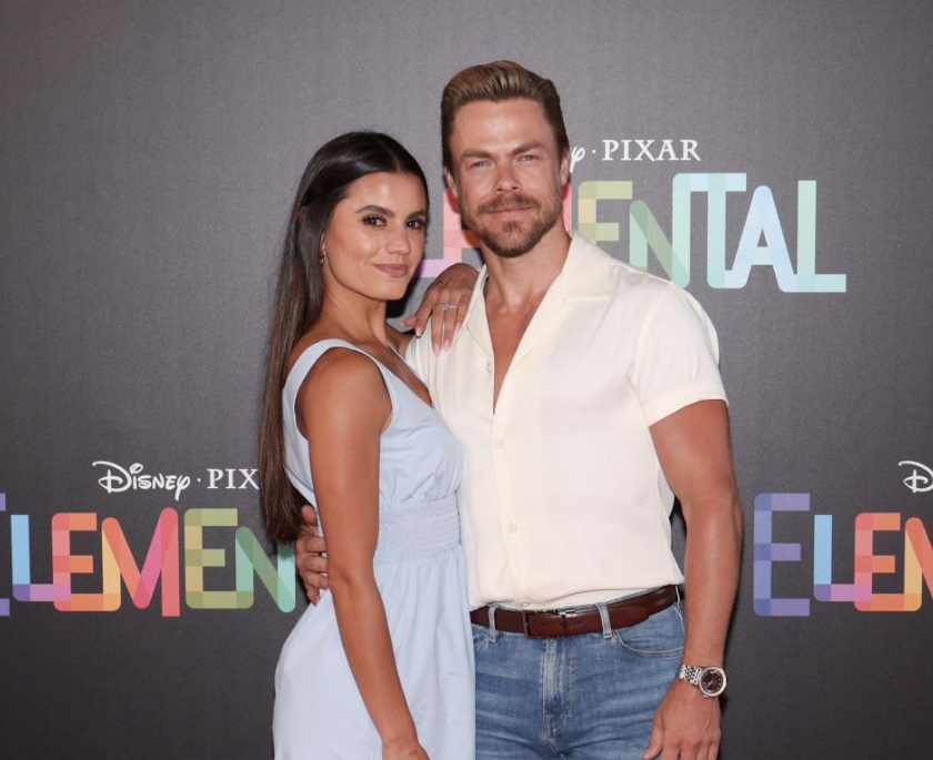 Derek Hough's wife, Hayley Erbert shows her new scar