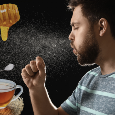 natural ways to get relief from cough. Like water with salt, herbal teas, honey