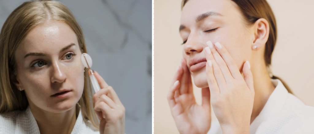 The Choice Between Face Yoga and Gua Sha