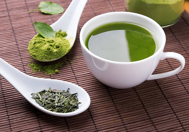 Green tea, brewed from the leaves of the Camellia sinensis plant, is a popular beverage drunk around the world due to its multiple health benefits.