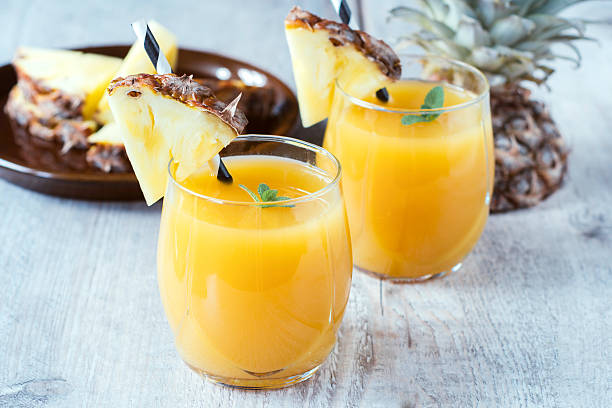 As previously said, pineapple juice is high in vitamin C, which is believed to stimulate the development of white blood cells, the body's first line of defense against illnesses.