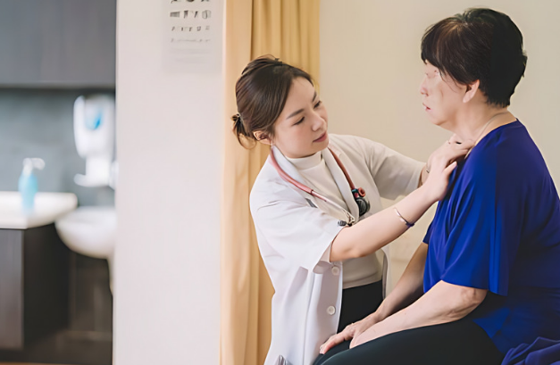 A full study of the patient's medical history and a thorough physical exam by a medical professional are the first steps in helping diagnose rheumatoid arthritis.