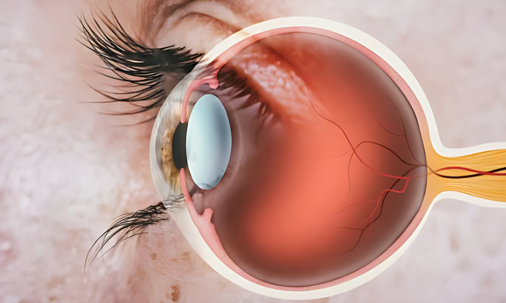 These eye symptoms are common due to inflammation and immune system dysfunction. Keratoconjunctivitis sicca, or dry eye syndrome, causes eye pain, redness, and irritation due to decreased tear production or increased tear evaporation.