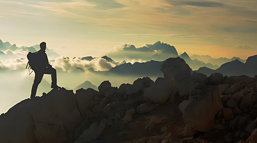 Hiking mixes walking with the difficulty of diverse terrain, resulting in a vigorous cardiovascular workout.