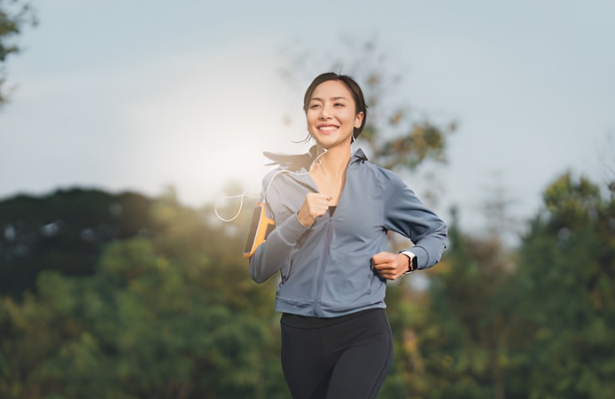 Calculate your calorie intake and add regular physical activity to help your body.
