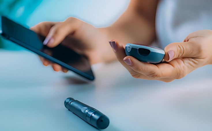 Home tests which can be used to help in the daily management of diabetes