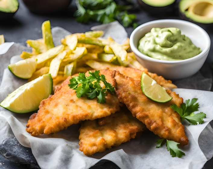 Keto Fish and Chips