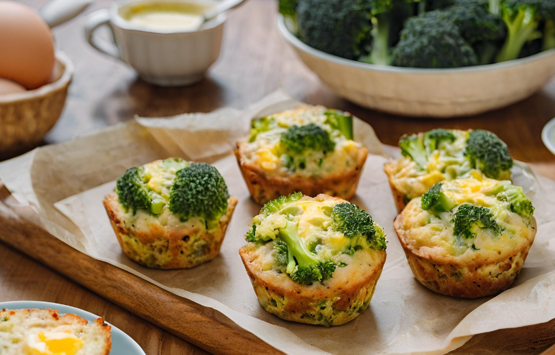 Keto Broccoli Egg Bites