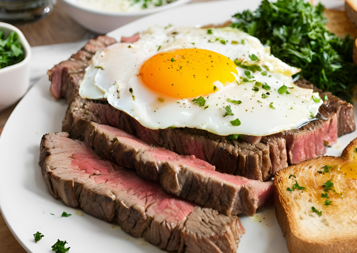 Keto Steak and Eggs