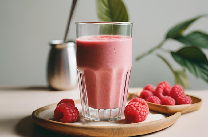 Keto Raspberry Smoothie