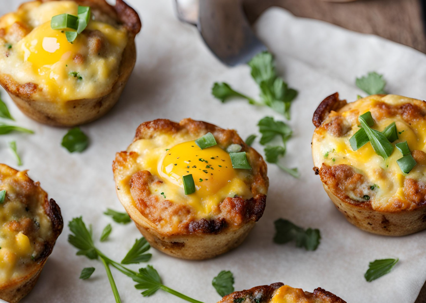 Keto Sausage Egg Muffins