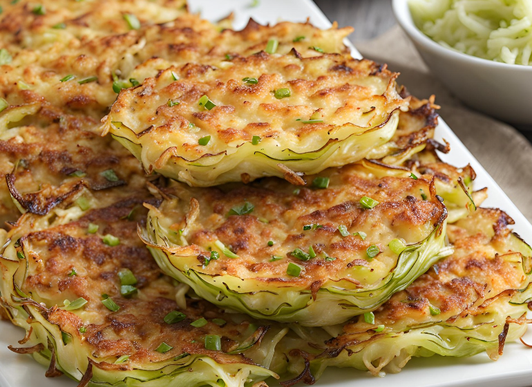 Keto Cabbage Hash Browns