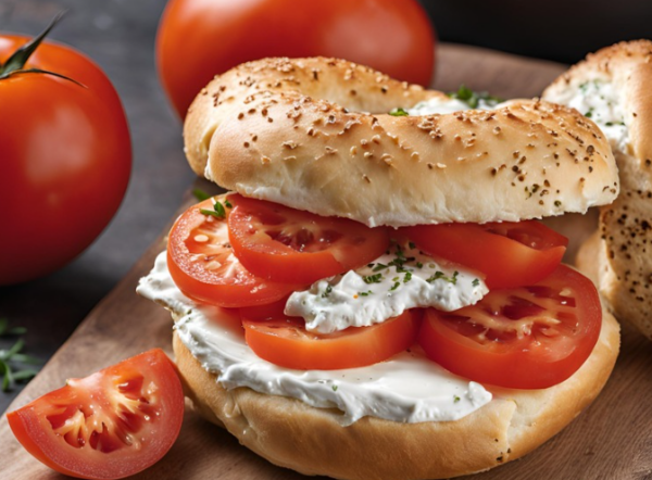 Keto Cream Cheese Bagel