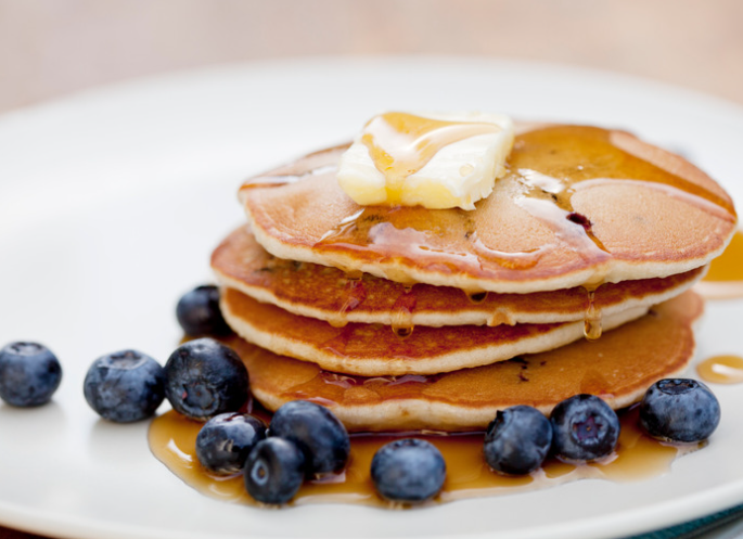 Keto Blueberry Pancakes