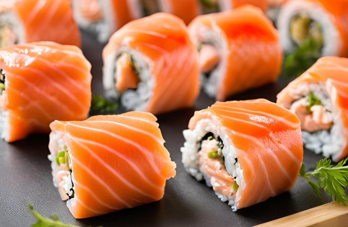 Salmon Rollups