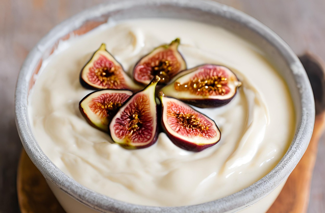 Mediterranean Fig & Honey Yogurt