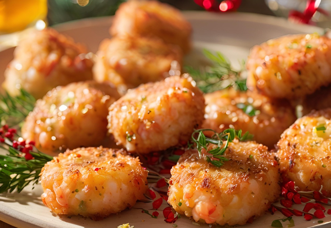 Portuguese Party Shrimp Rissoles